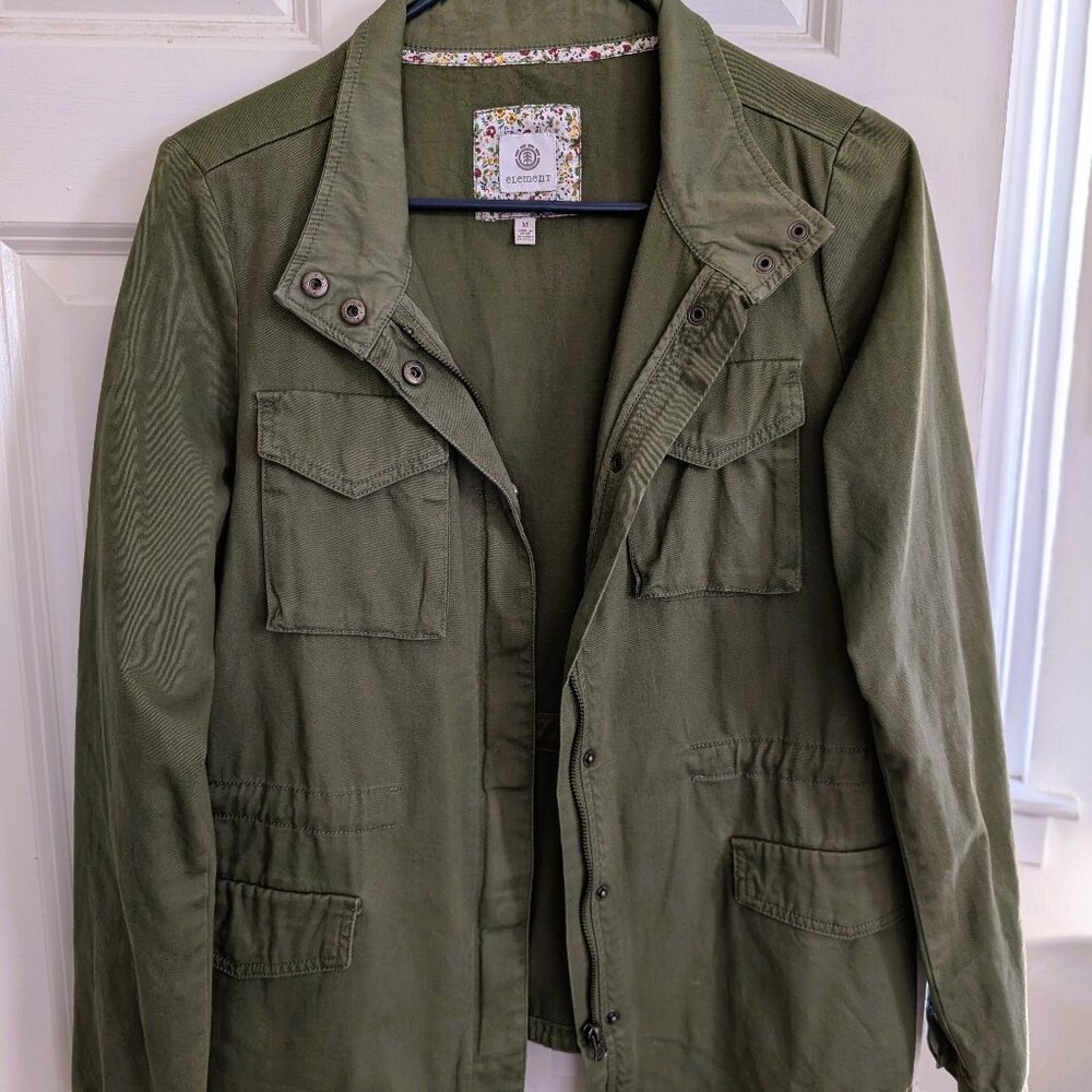 Olive green khaki jacket